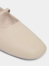 Туфли и лоферы Calvin Klein OBLIQUE BALLERINA MJ LTH HDW модель HW0HW02847-ABH Фото