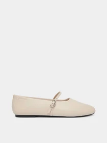 Туфлі та лофери Calvin Klein OBLIQUE BALLERINA MJ LTH HDW модель HW0HW02847-ABH Фото