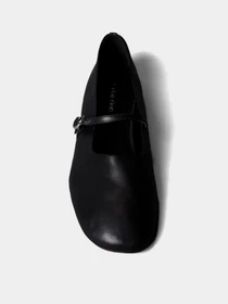 Туфли и лоферы Calvin Klein OBLIQUE BALLERINA MJ LTH HDW модель HW0HW02847-BEH Фото