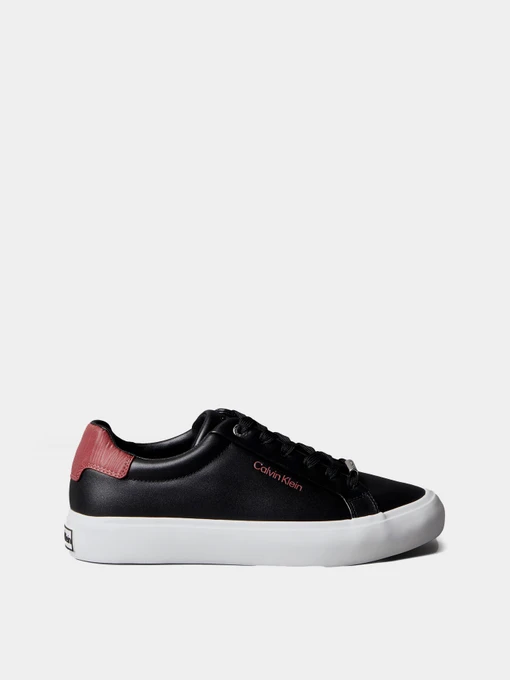 Кеды Calvin Klein VULC LACE UP LTH/MOIRE BT модель HW0HW02747-0GK Фото