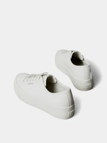 Кеды Calvin Klein VULC FLATF LACE UP LTH модель YW0YW01932-YAJ Фото