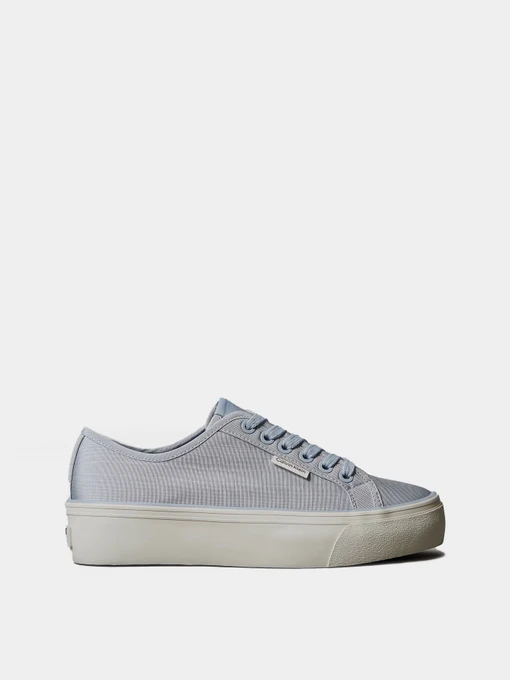 Кеды Calvin Klein VULC FLATFORM LACE UP MOIRE модель YW0YW02012-CH7 Фото
