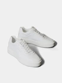 Кеди Calvin Klein BASKET CUPSOLE OXF LACEUP LTH модель YW0YW02021-0K4 Фото