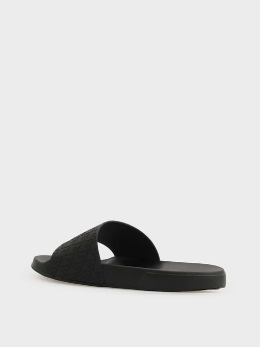 Жіночі Шльопанці Calvin Klein ESS SLIDE PU AOP фото 2
