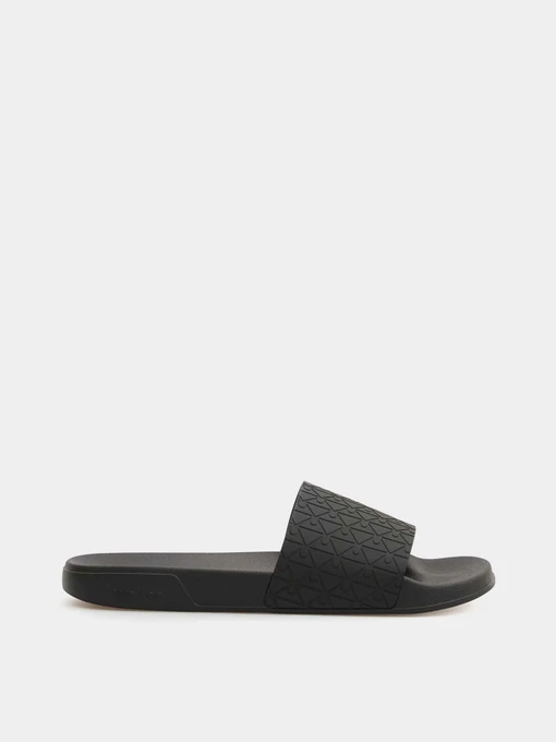 Шльопанці Calvin Klein ESS SLIDE PU AOP модель HW0HW03024-0GT Фото