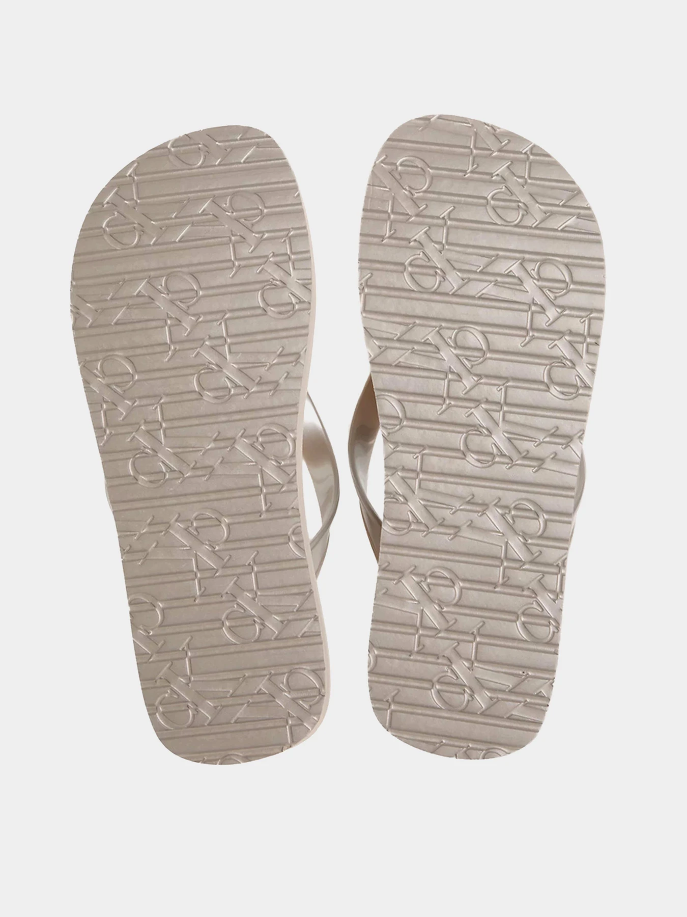 Шлёпанцы Calvin Klein FLATFORM FLIP FLOP MET TPU модель HW0HW03120-PBO Фото