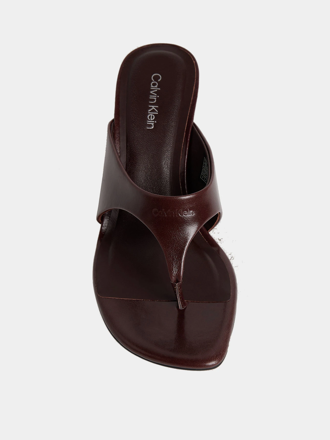Шльопанці Calvin Klein SCULPT KITT HEEL SNDL THONG LT модель HW0HW02920-VH2 Шльопанці Calvin Klein SCULPT KITT HEEL SNDL THONG LT модель HW0HW02920-VH2 Фото