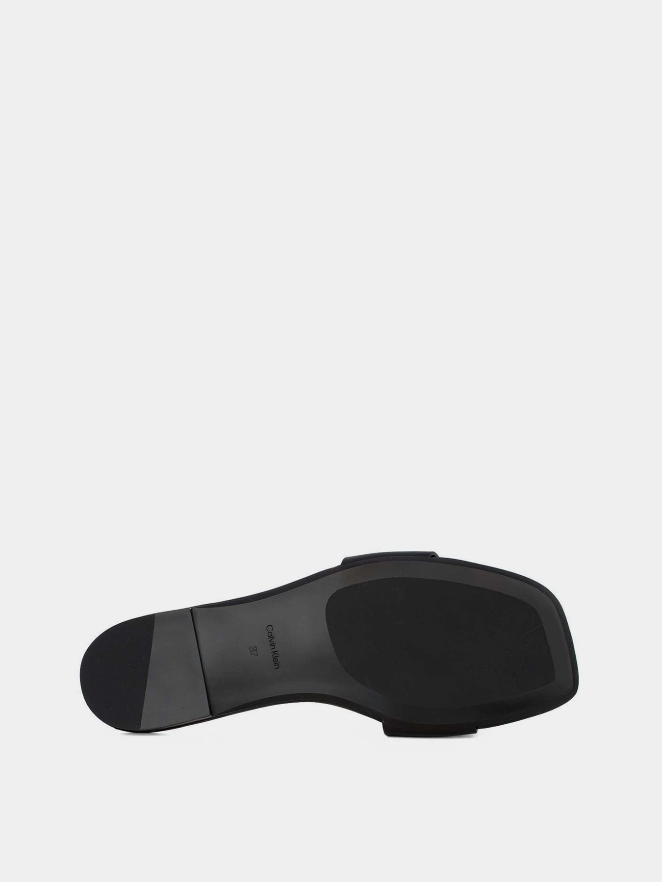Шлёпанцы Calvin Klein SQUARE FLAT SANDAL EMBLEM модель HW0HW03128-0GJ Фото