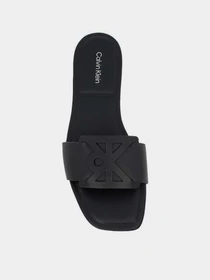 Шлёпанцы Calvin Klein SQUARE FLAT SANDAL EMBLEM модель HW0HW03128-0GJ Фото