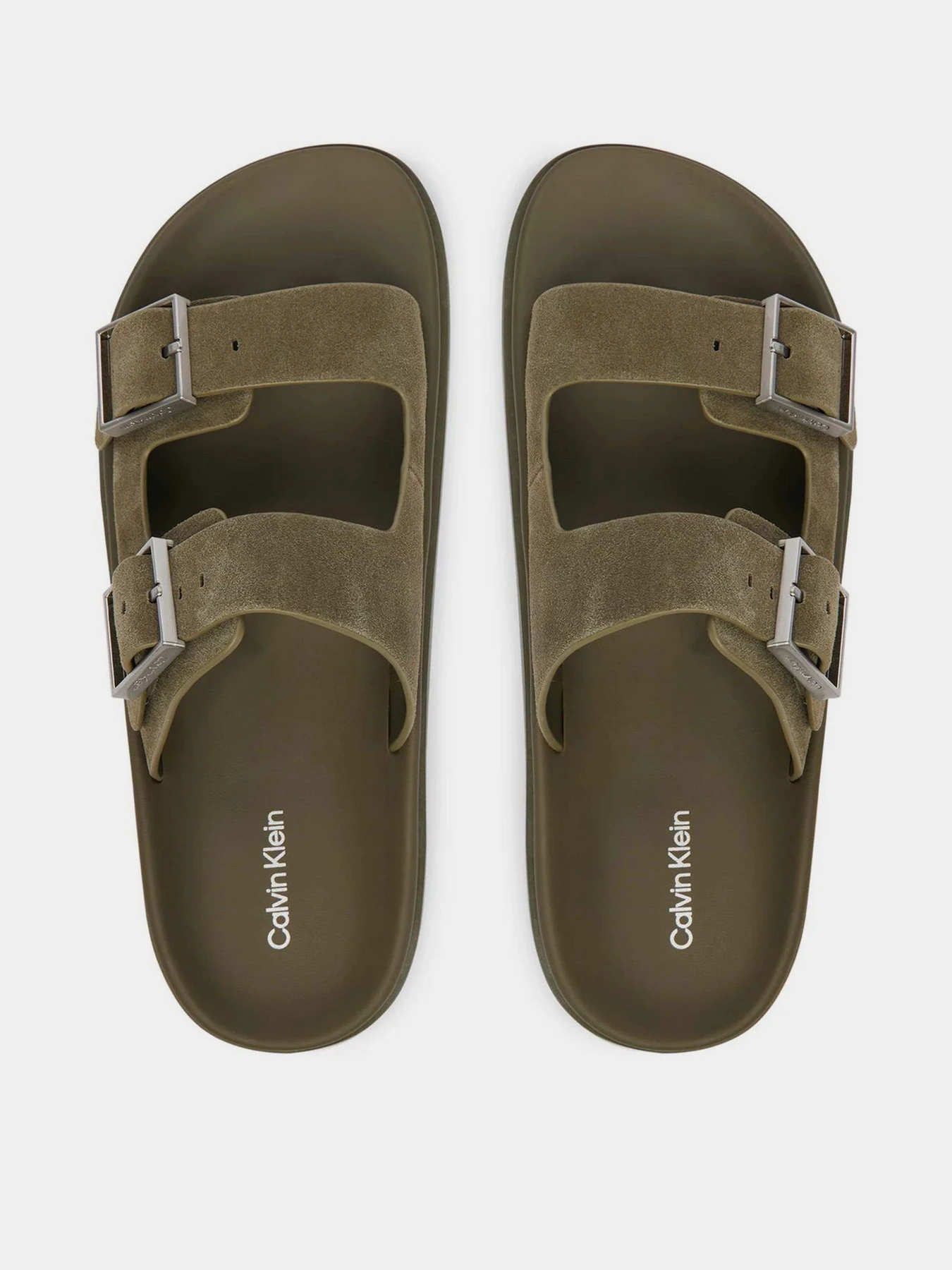 Шльопанці Calvin Klein CITY SANDAL BUCKLE SUEDE модель HW0HW03130-LDI Фото