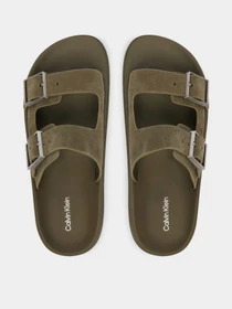 Шльопанці Calvin Klein CITY SANDAL BUCKLE SUEDE модель HW0HW03130-LDI Фото