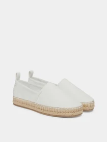 Сліпони та мокасини Calvin Klein OBLIQUE ESPADRILLE CANVAS модель HW0HW02931-YAD Фото