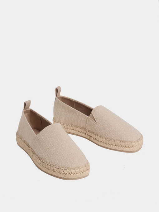 Жіночі Еспадрильї Calvin Klein OBLIQUE ESPADRILLE AOP фото 3