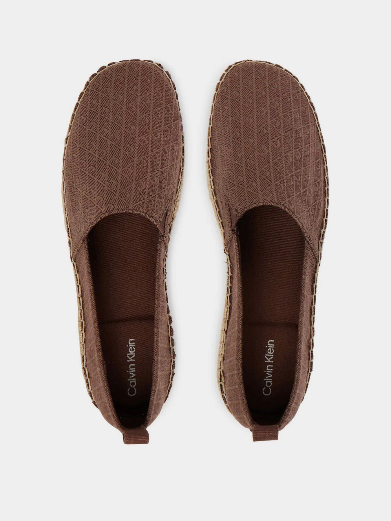 Сліпони та мокасини Calvin Klein OBLIQUE ESPADRILLE AOP модель HW0HW02933-HJO Сліпони та мокасини Calvin Klein OBLIQUE ESPADRILLE AOP модель HW0HW02933-HJO Фото