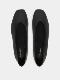 Туфли и лоферы Calvin Klein SQUARE BALLERINA AOP LTH модель HW0HW02936-0GT Фото