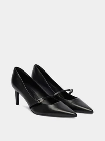 Туфли и лоферы Calvin Klein ESS STILETTO 70 MJ LTH HDW модель HW0HW02952-0GJ Фото