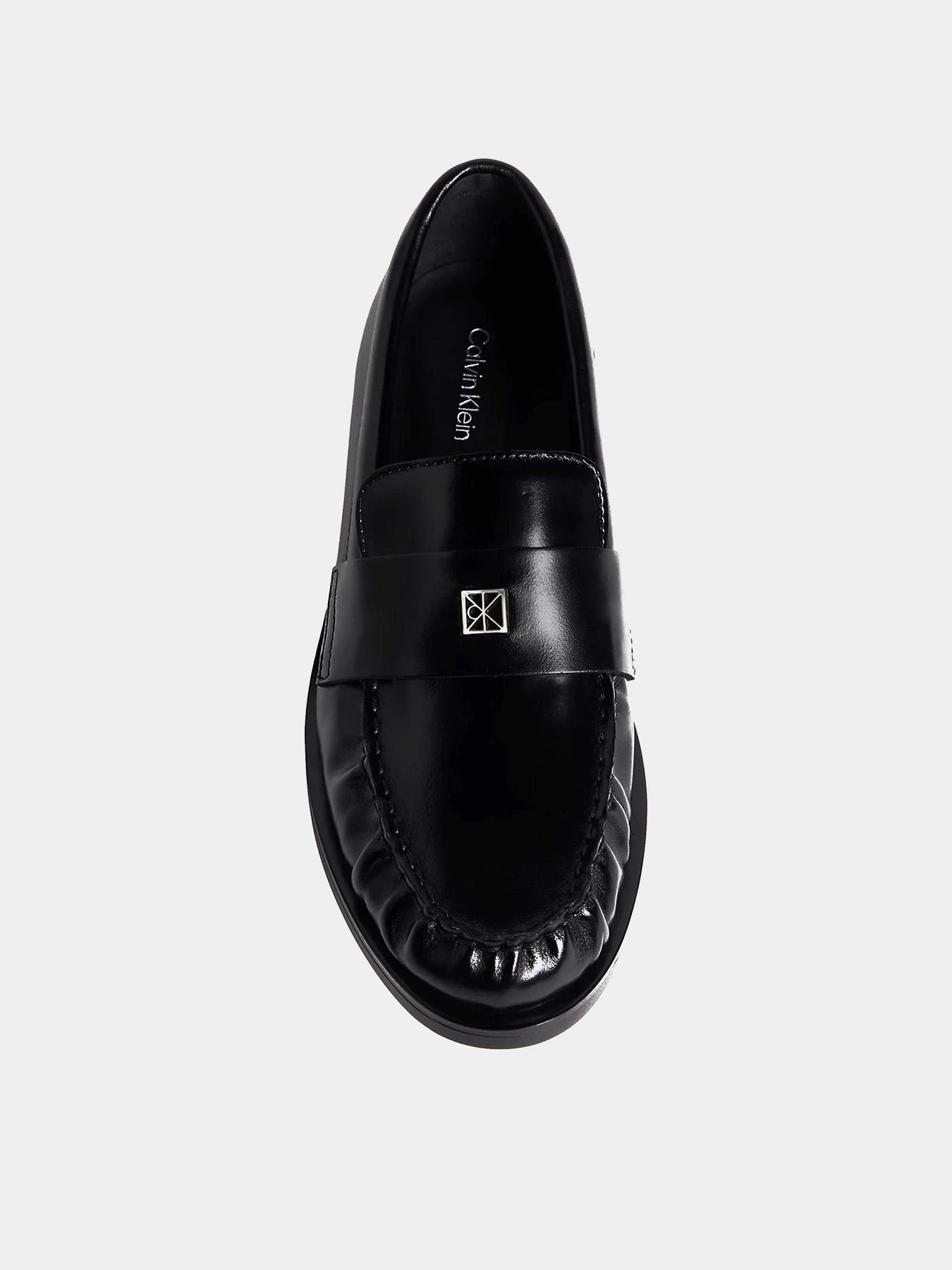 Туфли и лоферы Calvin Klein ROUND LOAFER LTH HDW модель HW0HW03031-0GJ Туфли и лоферы Calvin Klein ROUND LOAFER LTH HDW модель HW0HW03031-0GJ Фото