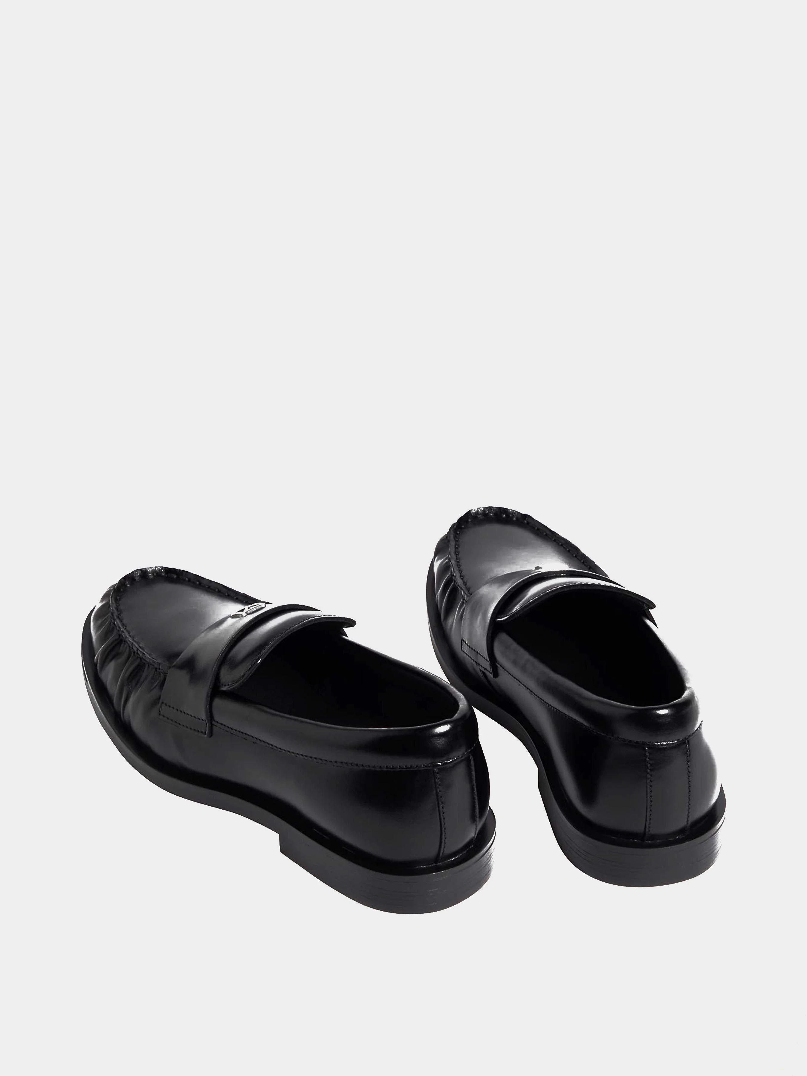 Шкіряні Жіночі Лофери Calvin Klein ROUND LOAFER LTH HDW фото 2