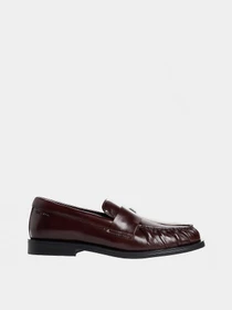 Туфли и лоферы Calvin Klein ROUND LOAFER LTH HDW модель HW0HW03031-VH2 Фото