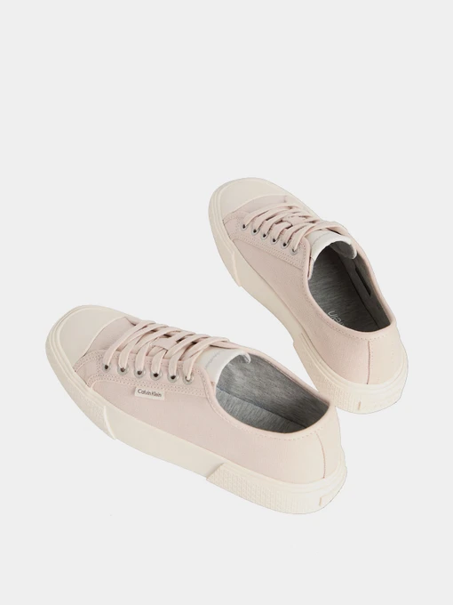 Бавовняні Жіночі Кеди низькі Calvin Klein VULC LOW LACE UP CANVAS фото 2