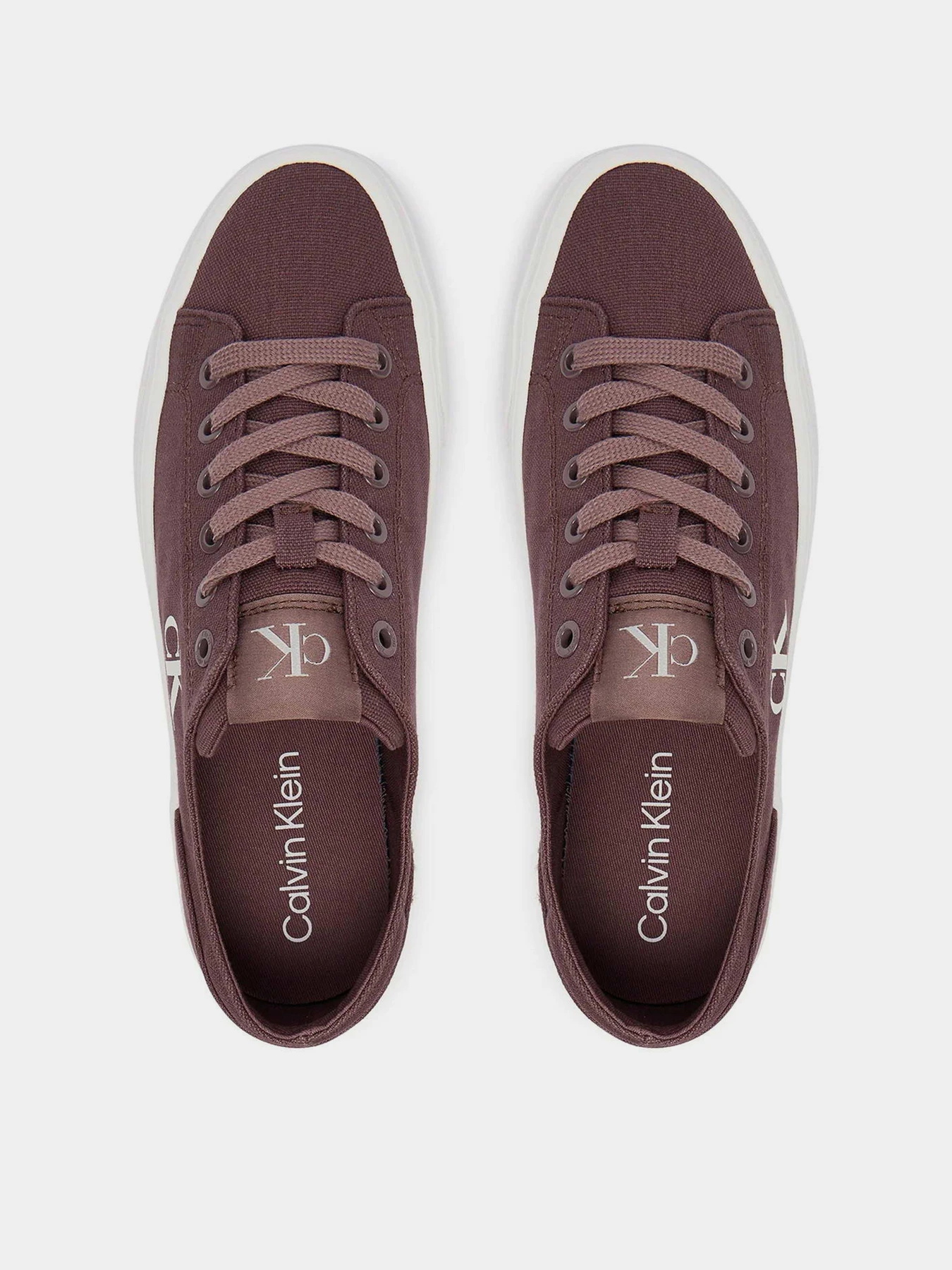 Кеди Calvin Klein VULC FLATFORM LOW CANVAS MG модель YW0YW01763-PD8 Фото