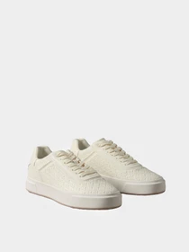 Кеды Calvin Klein BASKET CUPS OXF LUP AOP PERF L модель HW0HW03094-YAS Фото