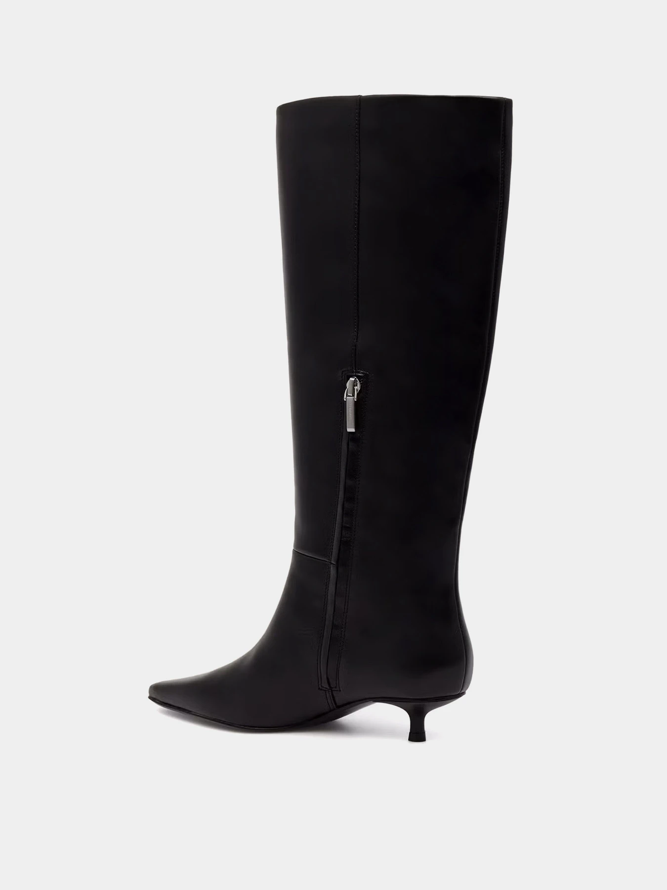 Ботинки и сапоги Calvin Klein KITTEN HEEL HIGH BOOT LTH модель HW0HW03167-0GJ Фото