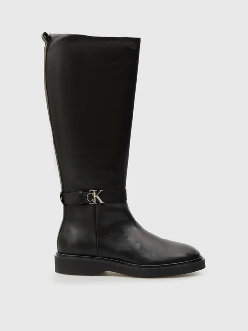 Черевики та чоботи Calvin Klein SQUARE HIGH BOOT LTH MG HDW модель HW0HW03187-0GJ Фото