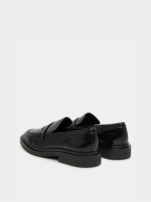 Шкіряні Жіночі Лофери Calvin Klein SQUARE LOAFER LTH фото 2