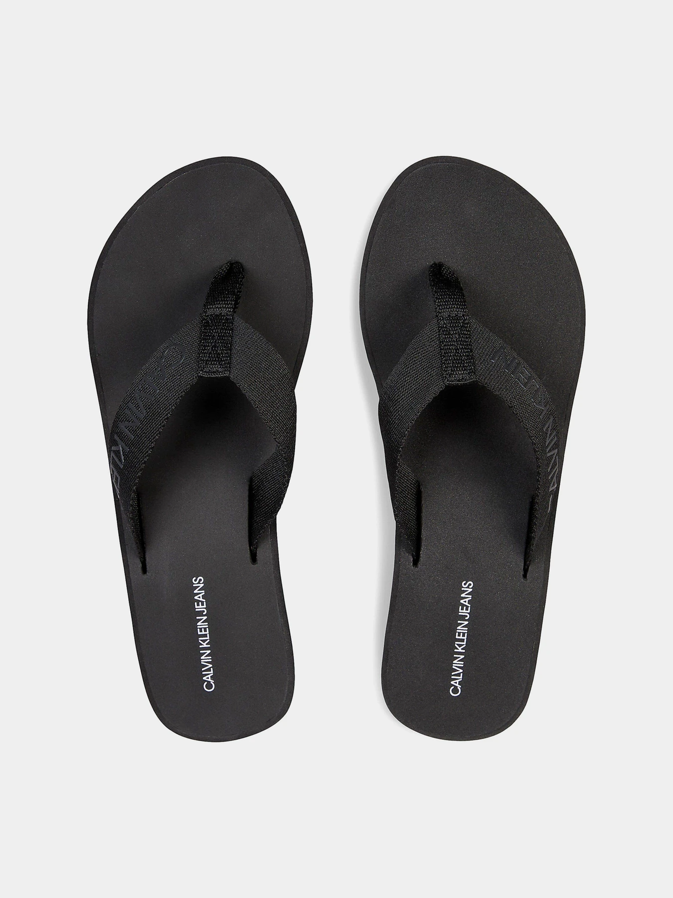 Шлёпанцы Calvin Klein модель YW0YW00132-BDS Шлёпанцы Calvin Klein модель YW0YW00132-BDS Фото