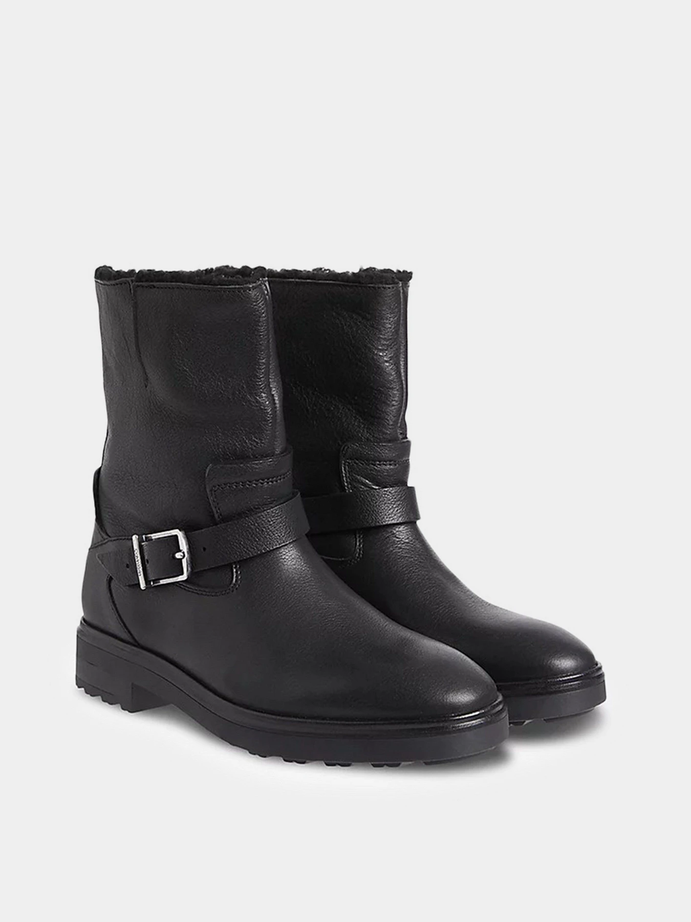 Ботинки и сапоги Calvin Klein модель HW0HW00588-BAX Ботинки и сапоги Calvin Klein модель HW0HW00588-BAX Фото