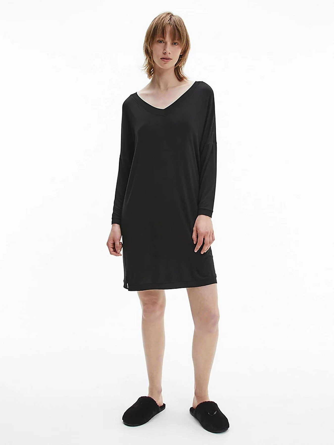 Тапки Calvin Klein модель HW0HW00636-BAX Тапки Calvin Klein модель HW0HW00636-BAX Фото