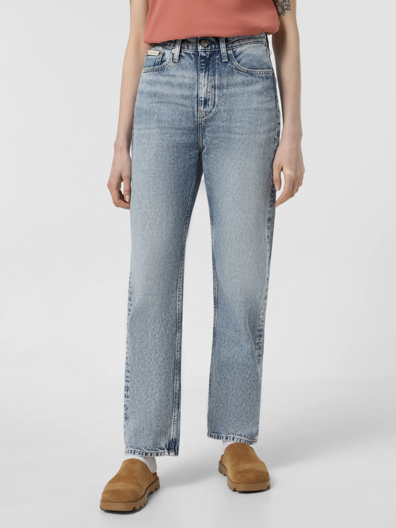 Джинси Calvin Klein Jeans High Rise Straight модель J20J224031-1A4 Фото