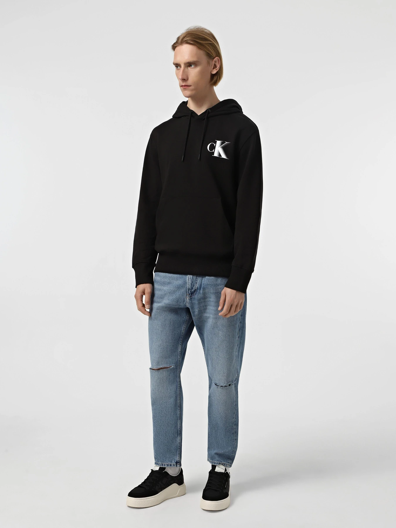 Худі та світшоти Calvin Klein Jeans модель J30J327476-BEH Худі та світшоти Calvin Klein Jeans модель J30J327476-BEH Фото