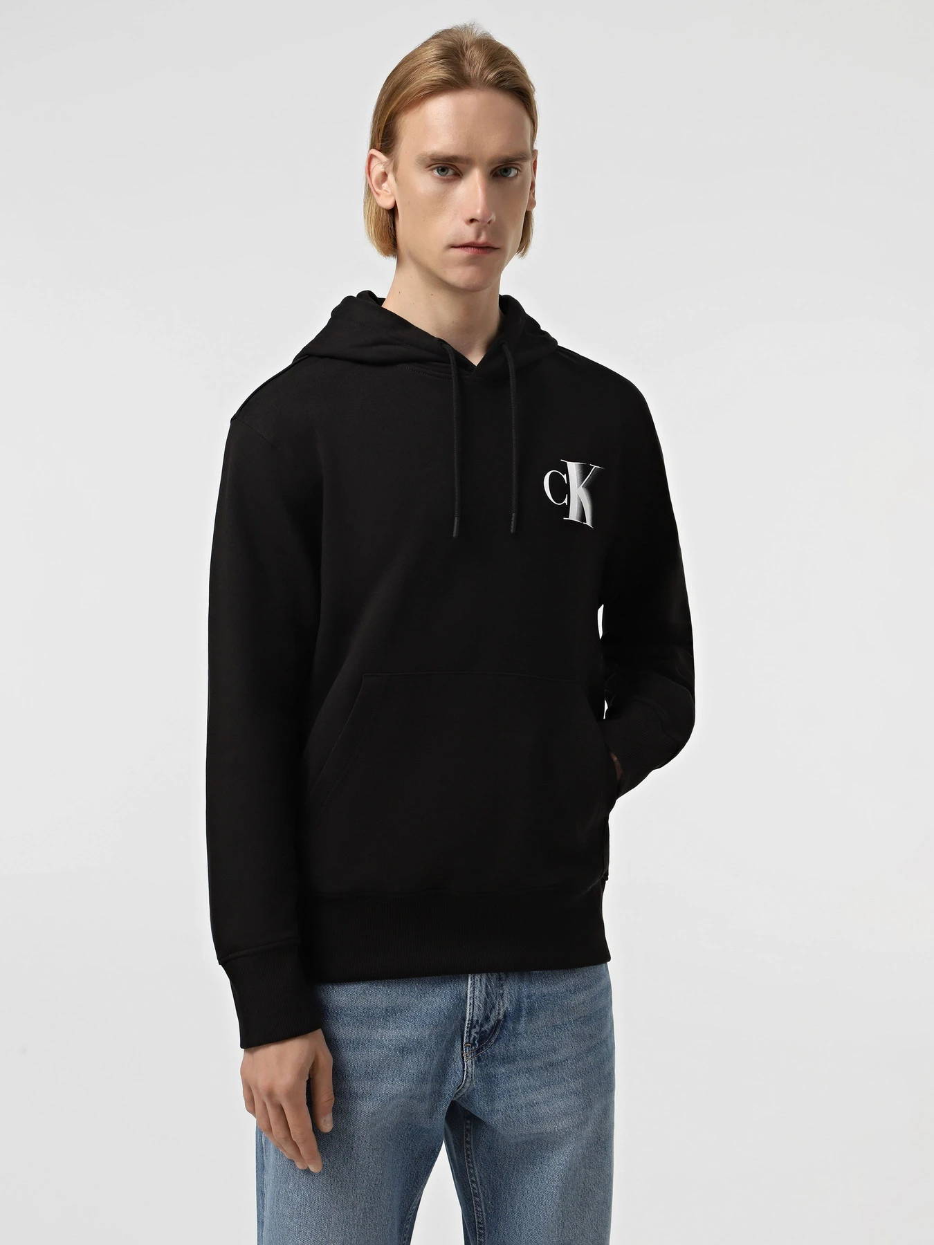 Худі та світшоти Calvin Klein Jeans модель J30J327476-BEH Худі та світшоти Calvin Klein Jeans модель J30J327476-BEH Фото