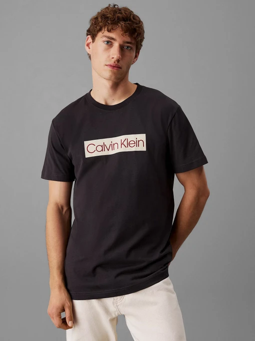 Футболки и поло Calvin Klein Jeans модель J30J327472-BA1 Фото