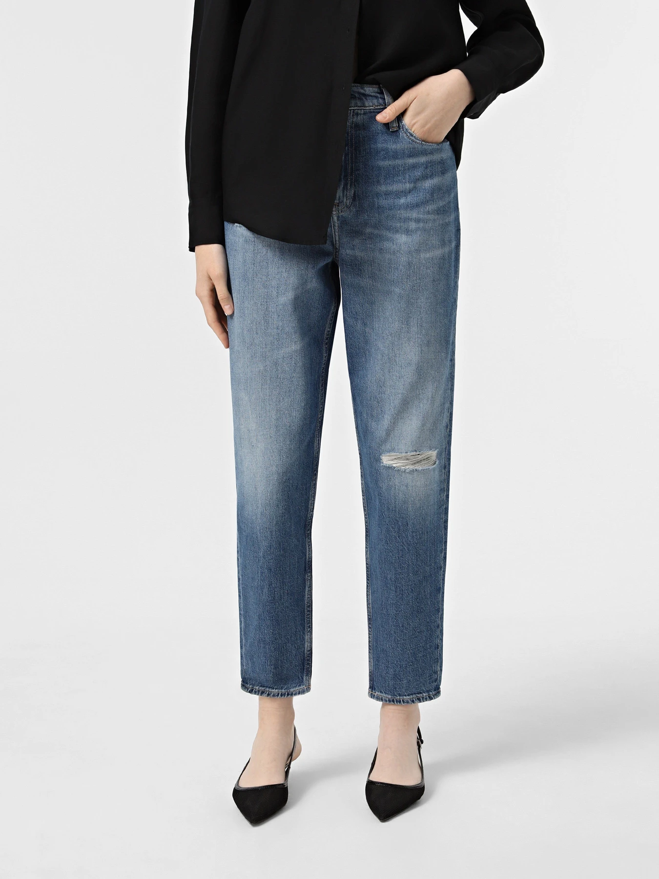 Джинсы Calvin Klein Jeans модель J20J225140-1A4 Джинсы Calvin Klein Jeans модель J20J225140-1A4 Фото