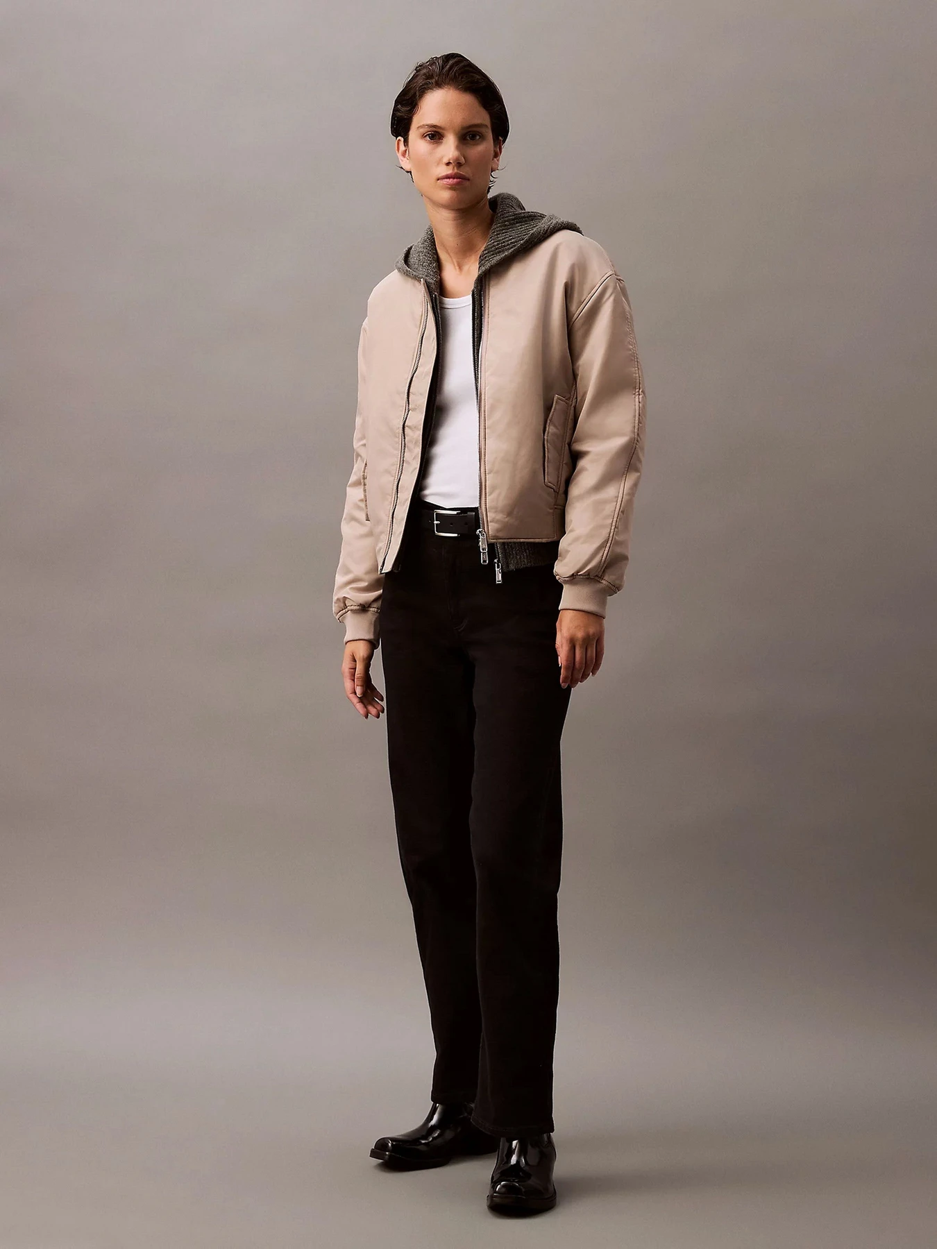 Куртки та дублянки Calvin Klein Jeans Ls Filled Nylon модель 00040WL591-PCF Куртки та дублянки Calvin Klein Jeans Ls Filled Nylon модель 00040WL591-PCF Фото