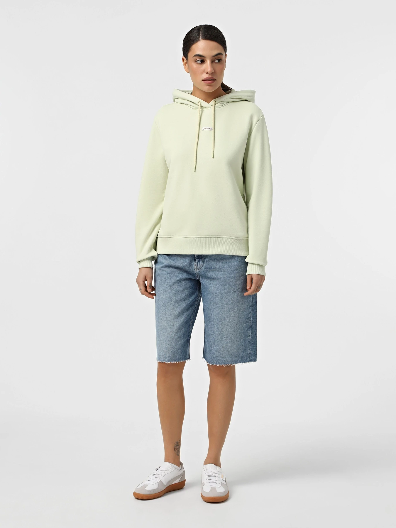 Худі та світшоти Calvin Klein Jeans модель J20J225364-LAN Худі та світшоти Calvin Klein Jeans модель J20J225364-LAN Фото