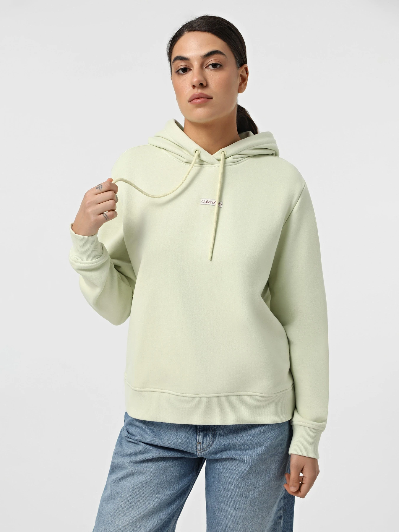Худі та світшоти Calvin Klein Jeans модель J20J225364-LAN Худі та світшоти Calvin Klein Jeans модель J20J225364-LAN Фото