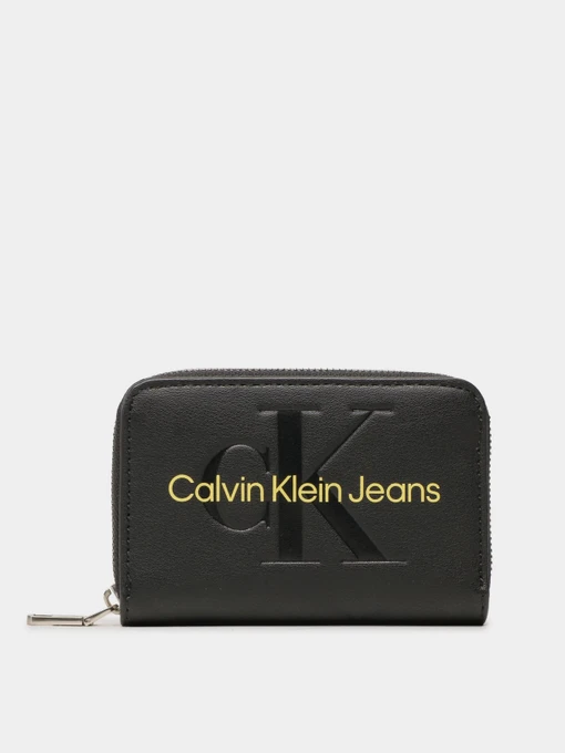 Кошельки Calvin Klein Sculpted Med Zip Around Mono модель K60K607229-0GN Фото