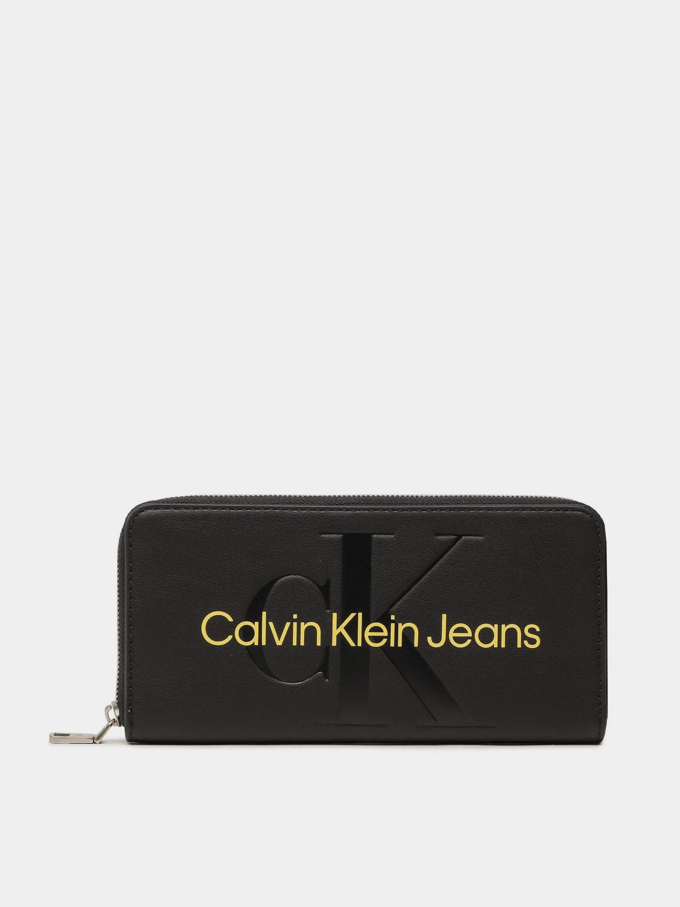 Кошельки Calvin Klein Sculpted Mono Zip Around Mono модель K60K607634-0GN Фото