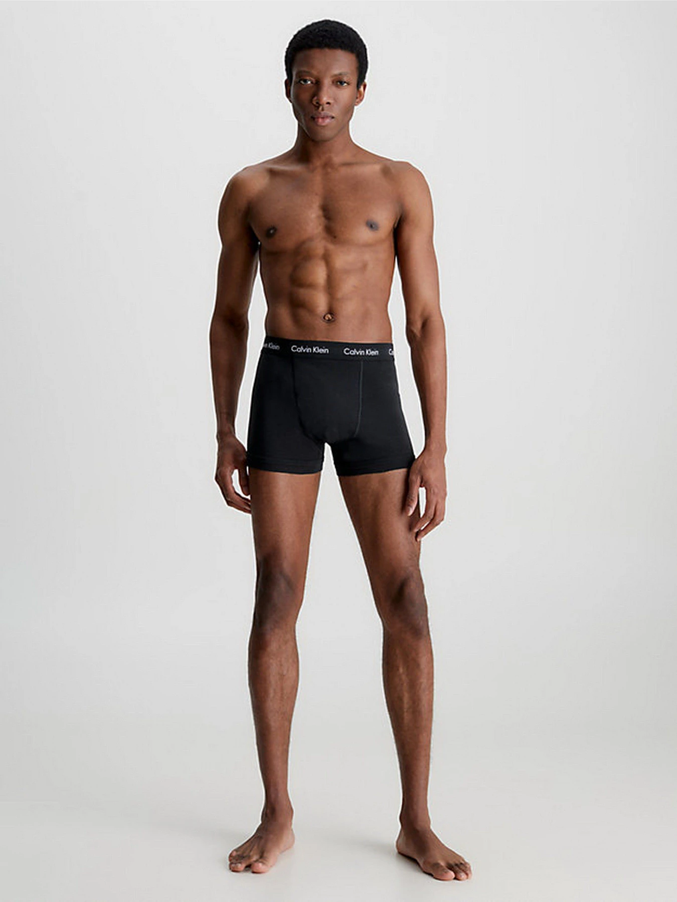 Нижня білизна Calvin Klein Underwear 3 Pack Trunks - Cotton Stretch модель 0000U2662G-XWB Фото