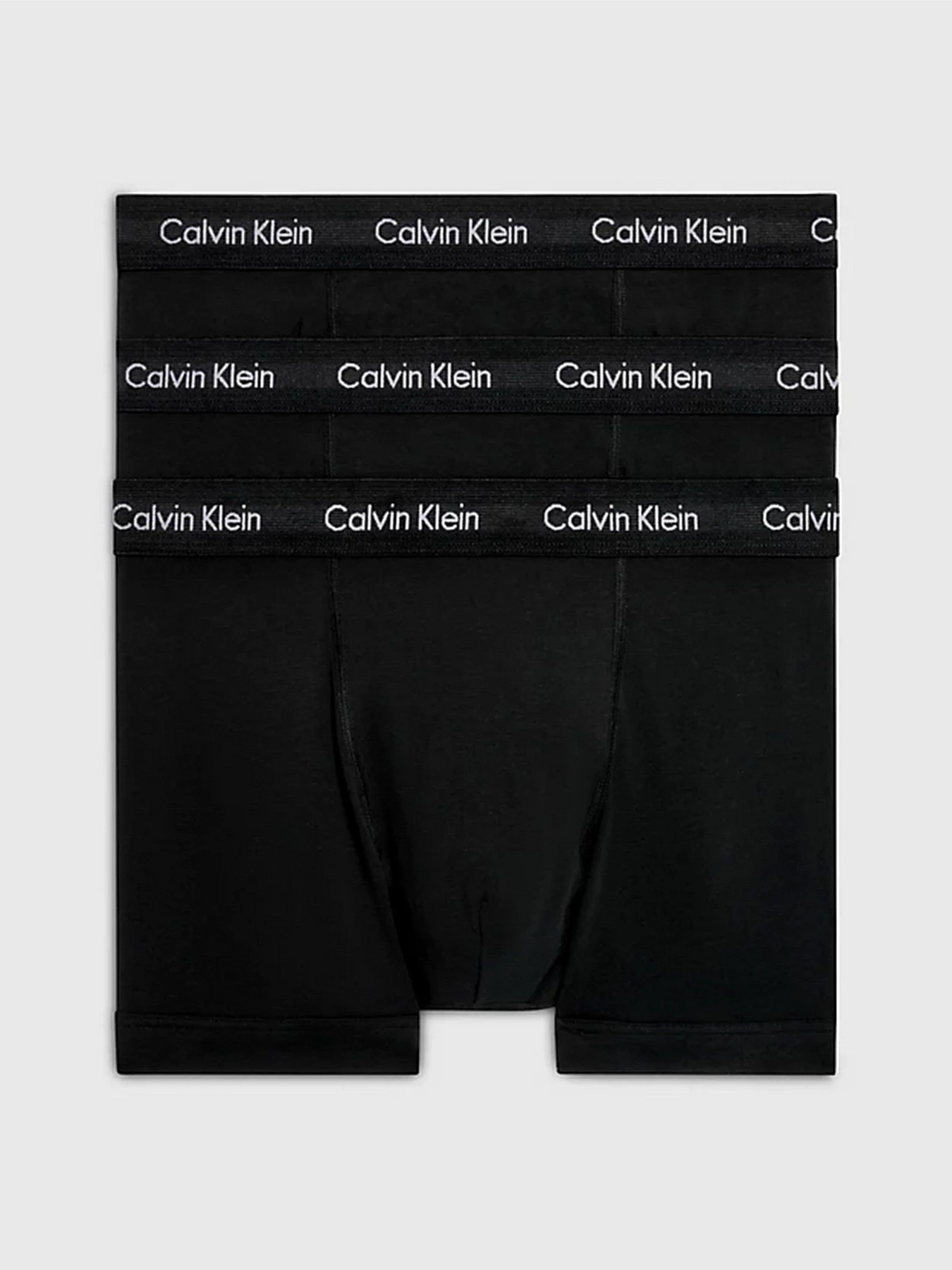 Нижня білизна Calvin Klein Underwear 3 Pack Trunks - Cotton Stretch модель 0000U2662G-XWB Фото