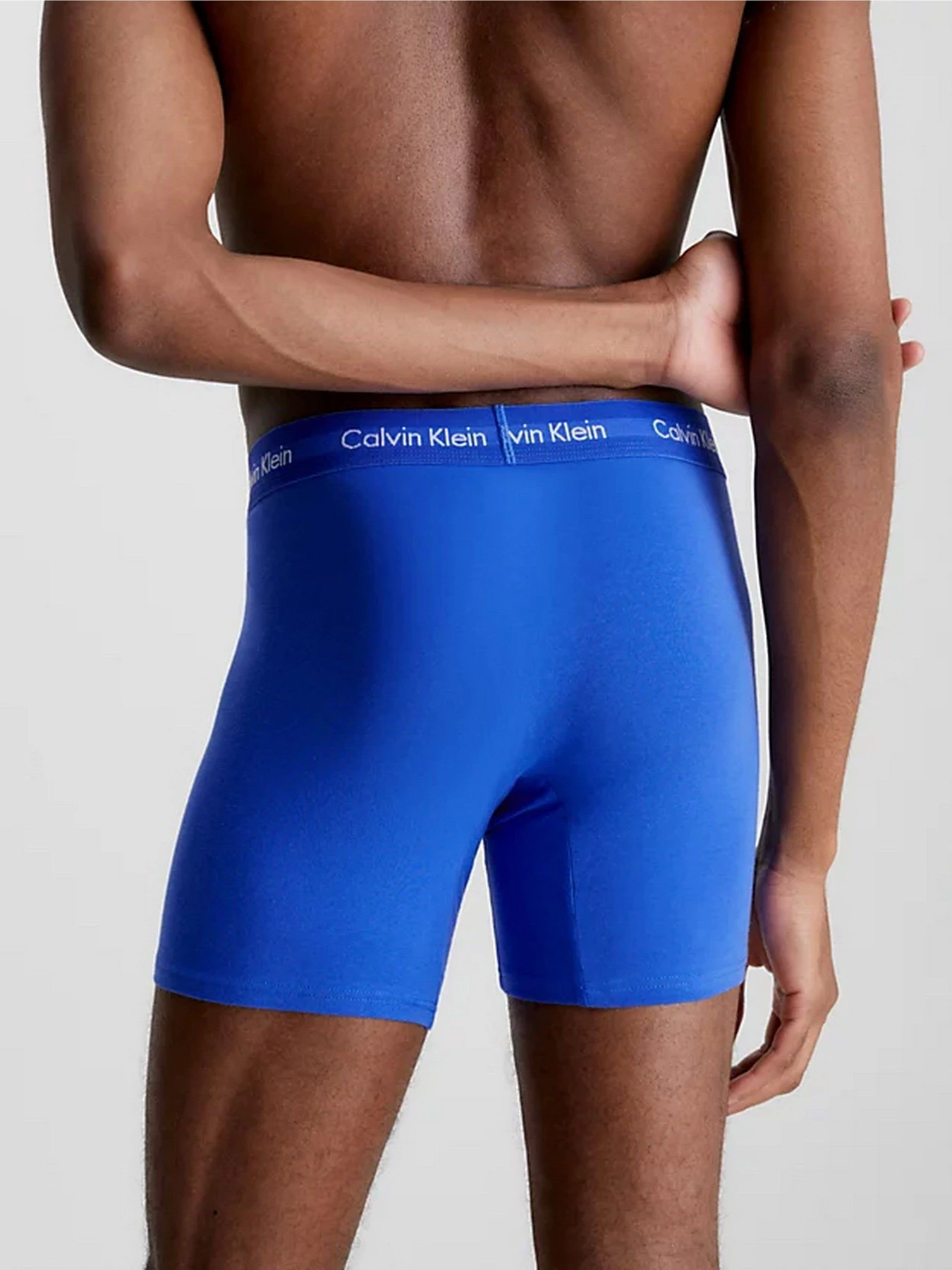 Нижнее белье Calvin Klein Underwear 3-Pack Boxers - Cotton Stretch модель 000NB1770A-4KU Фото