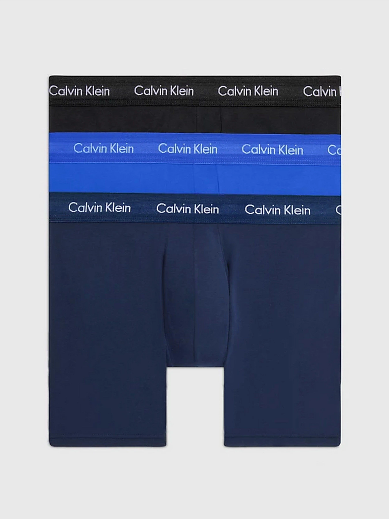 Нижнее белье Calvin Klein Underwear 3-Pack Boxers - Cotton Stretch модель 000NB1770A-4KU Фото
