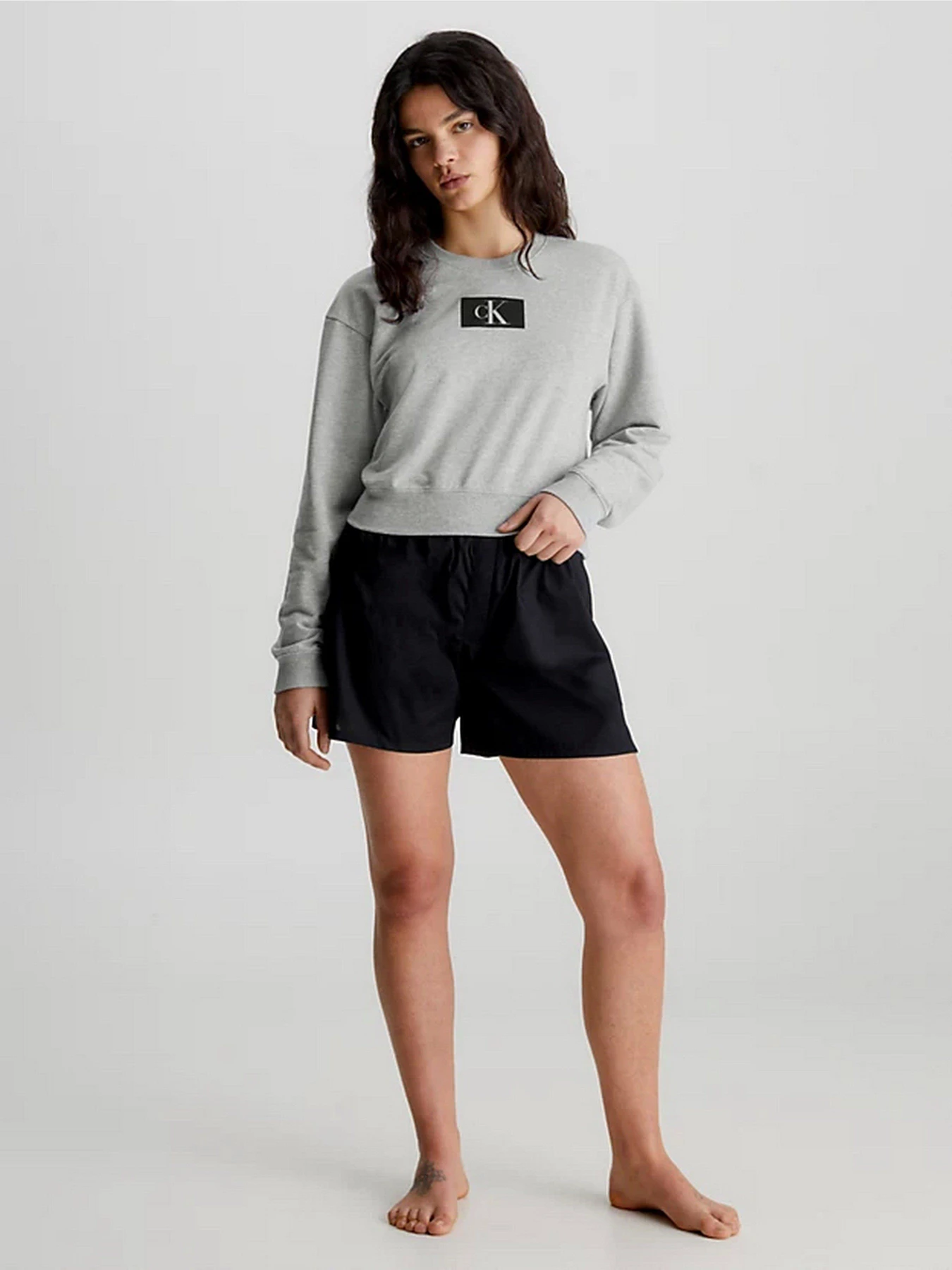 Худи и свитшоты Calvin Klein Underwear Sweatshirt модель 000QS6942E-P7A Фото