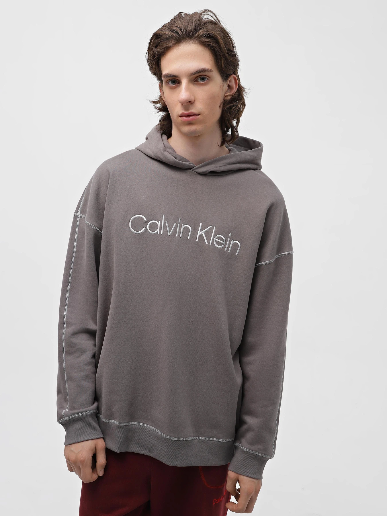 Худи и свитшоты Calvin Klein Underwear L S Hoodie модель 000NM2484E-PA7 Фото