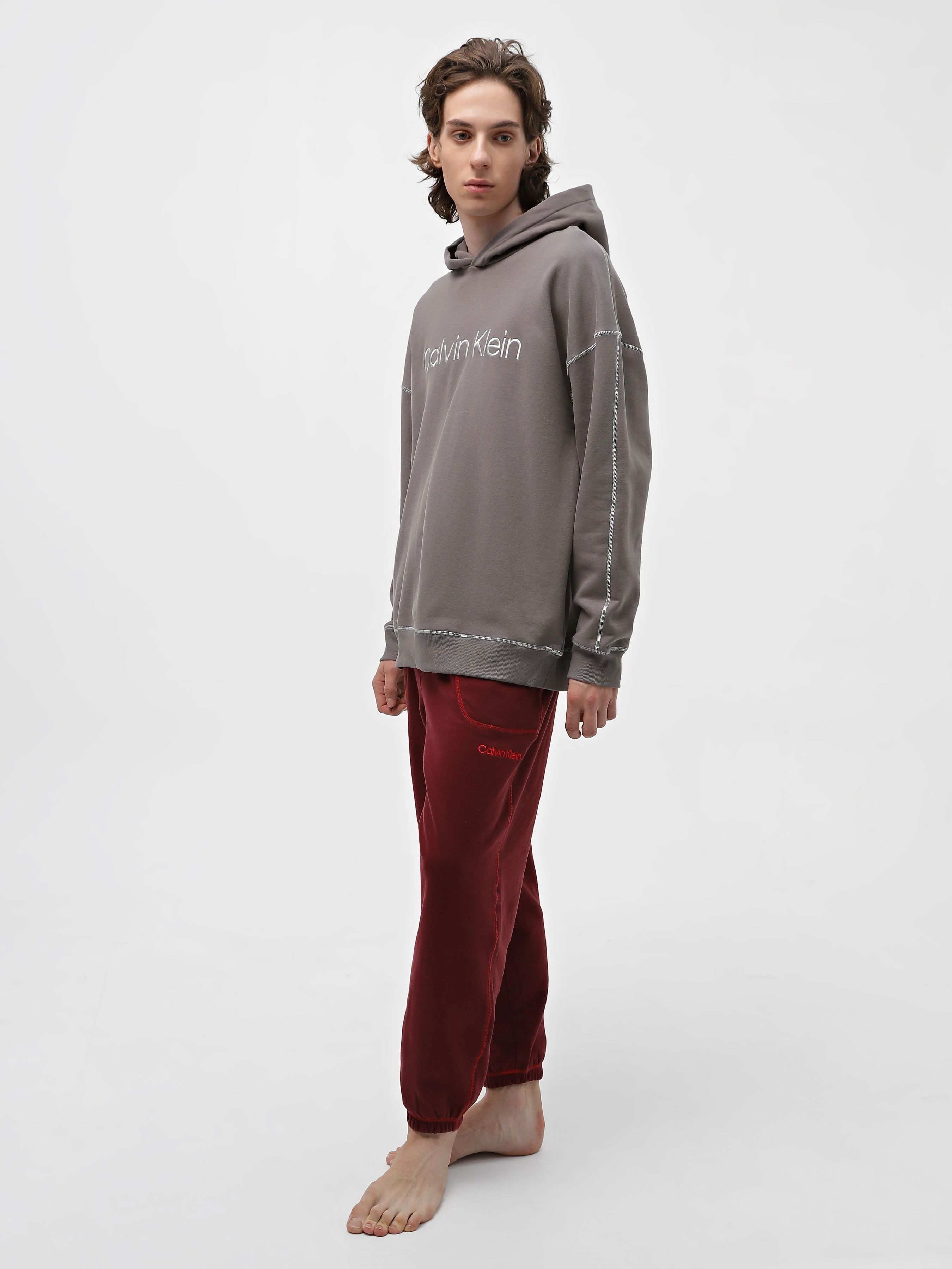 Бавовняне Чоловіче Худі Calvin Klein Underwear L S Hoodie фото 2