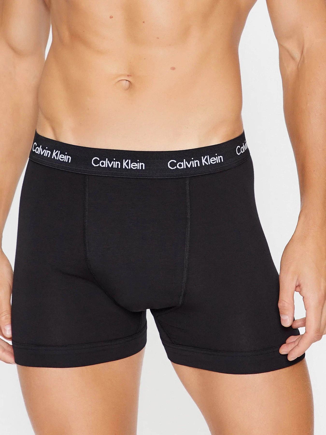 Нижнее белье Calvin Klein Underwear 3 Pack Trunks - Cotton Stretch модель 0000U2662G-JGO Фото